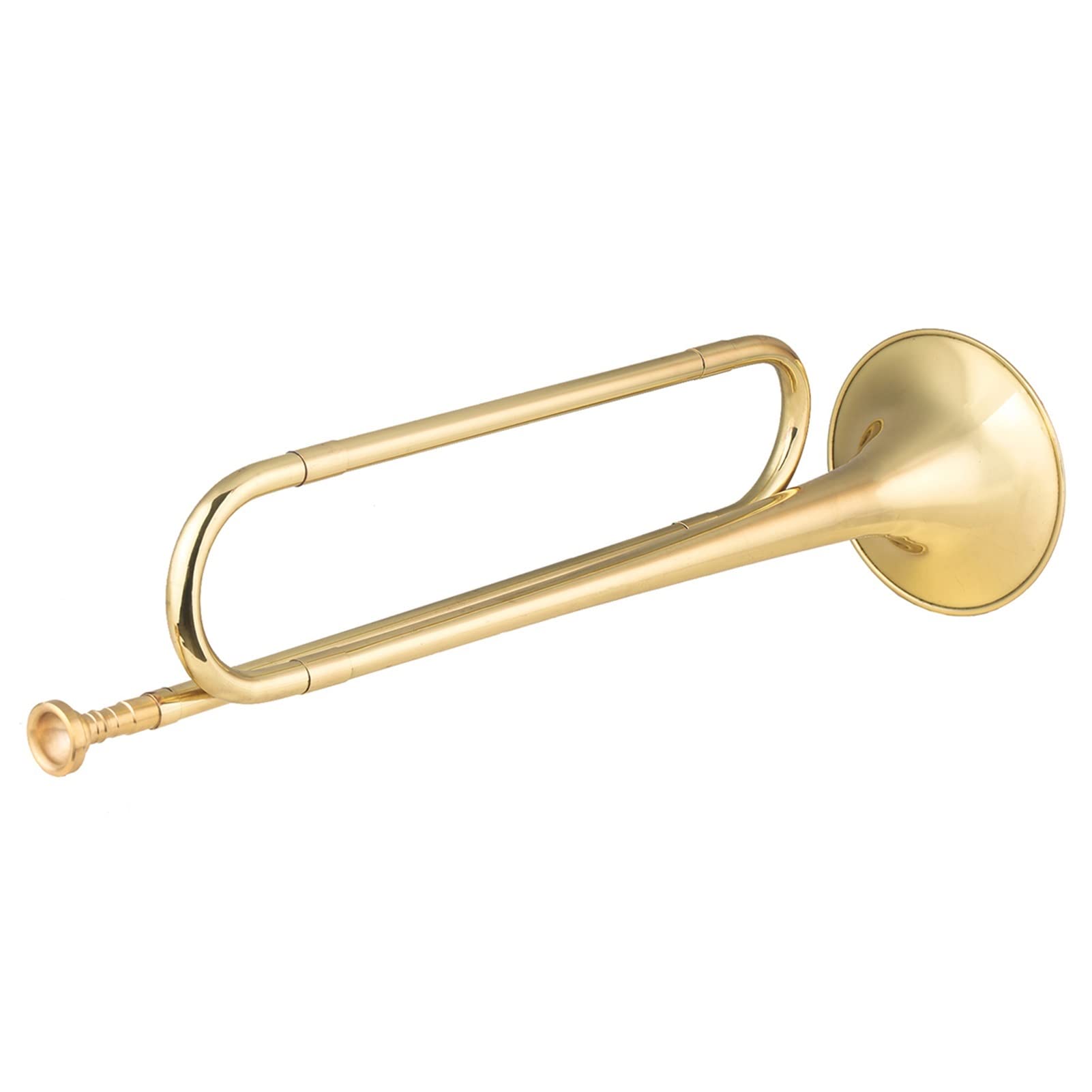 Amazon.com - C Bugle Call Gold-Plated Brass Trumpet Cavalry